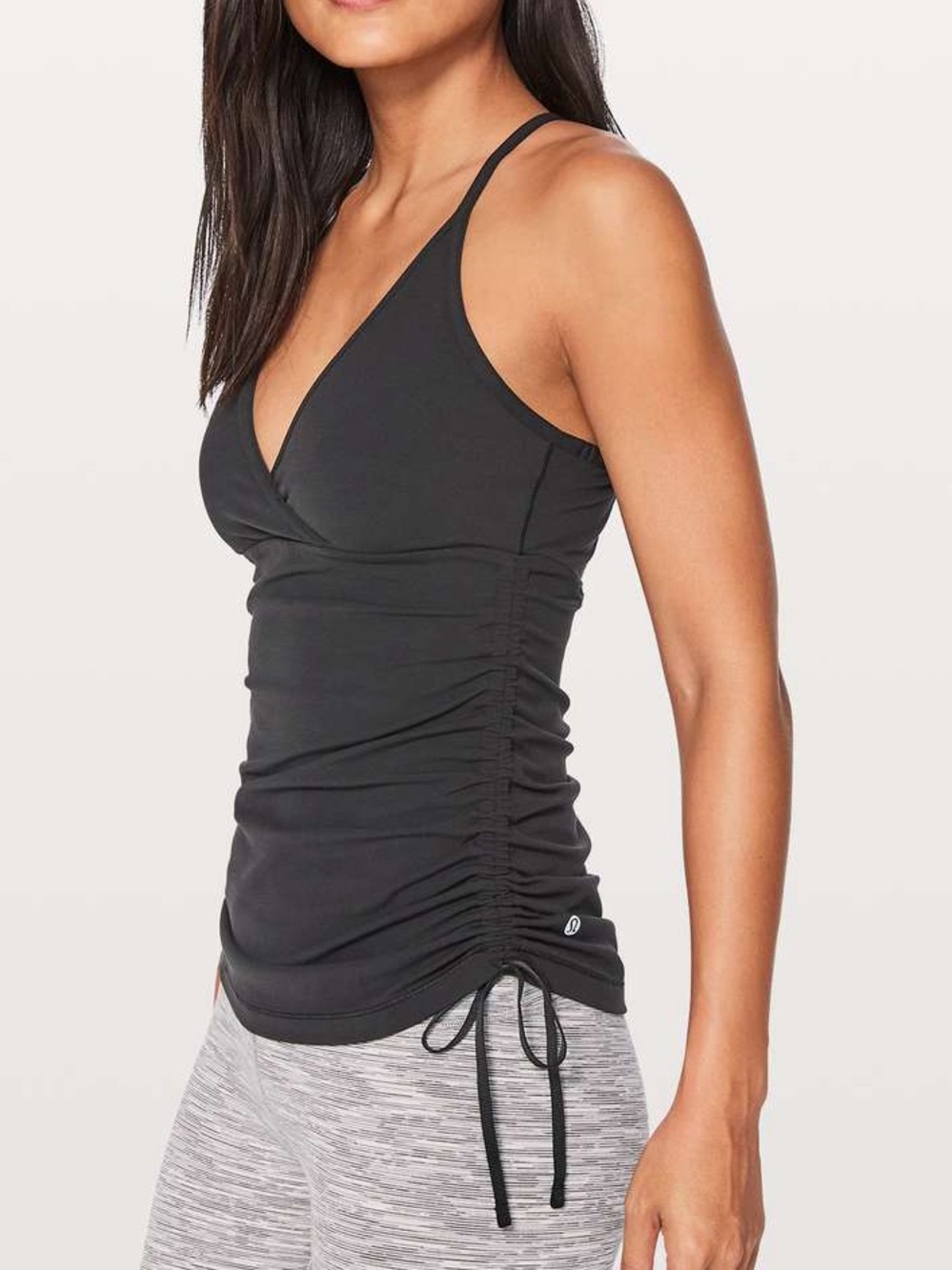 Lululemon Black Full Freedom Tank Size 8